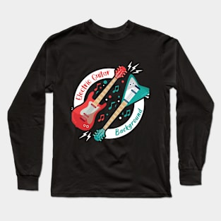 Electric Guitar Long Sleeve T-Shirt